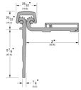 Pemko Continuous Geared Half Surface Hinge