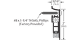 Pemko 412 Automatic Door Bottom