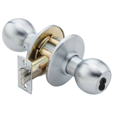 BEST 8K Series Heavy Duty Cylindrical Lock, Less Core, Storeroom (F86) Function - Knob