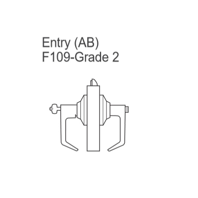 BEST 9K Series Heavy Duty Cylindrical Lock, Entry (F109) Function