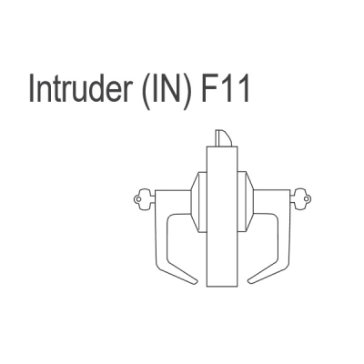 BEST 9K Series Heavy Duty Cylindrical Lock, Intruder (F11) Function