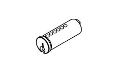 Sargent 13-0401 6-Pin Mortise Cylinder Plug, 1-1/8"