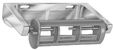 Bradley 5071 Toilet Tissue Dispenser