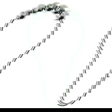 Bradley 9540 Shower Curtain Hook w/ Rollers