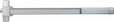 Dormakaba (Stanley) QED300 Series, Standard Duty, Grade 1, Rim Exit Device