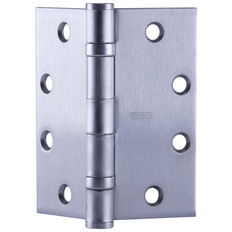 Best (Stanley) CEFBB191 Exposed Bearing Electric Hinge, 4.5x4.5", Satin Stainless Steel