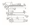 Rixson 370, Center Hung Pivot Set, 500lb Door