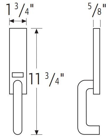 Falcon 918 Exit Device Trim