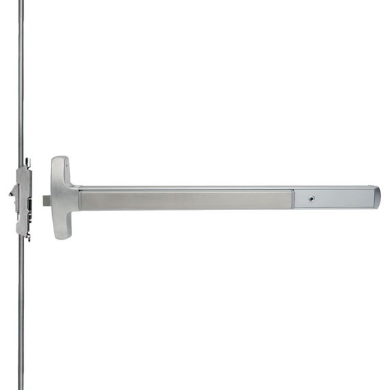 Falcon 24 Series Concealed Vertical Rod Electronic Exit Device, Panic