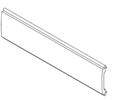 Falcon Channel Cover Plate for 25 Series Fire Devices