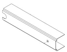 Falcon Hex Dogging Channel Cover for 19 Series Panic Devices