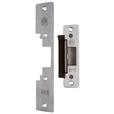 ROFU 2400 KIT Electric Strike, Field Reversible (Safe/Secure), 2 Faceplates 4-7/8" and 7-15/16', Satin Stainless Steel