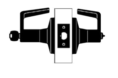 Shop Falcon W-Series Cylindrical Lockset, Entry/Office Function