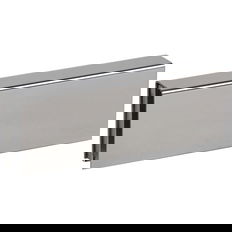 RCI Glass Door Bracket for Electromagnetic Locks, Satin Stainless Steel