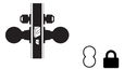 Falcon MA Series Heavy Duty Mortise Lockset, Classroom Security Function