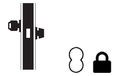 Falcon MA Series Heavy Duty Mortise Deadlock