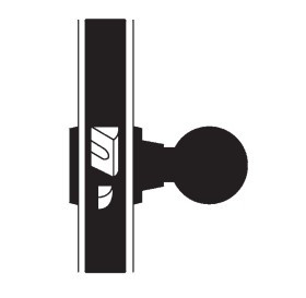 Falcon MA Series Heavy Duty Mortise Lockset, Connecting Room/Exit Function