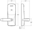 Schlage Electronics CO-200 Series Exit Device Trim