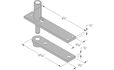 ABH 0345 Top Pivot Only, Center Hung