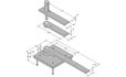 ABH 0117.75 Heavy Duty Pivot Set, Center Hung