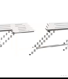 Bobrick B-51815 Folding Shower Seat, Swing Down Legs