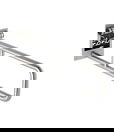 Bobrick B-4998 Swing-Up Grab Bar, 1-1/4" Tube
