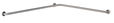 Bobrick B-6897 Two-Wall Toilet Compartment Grab Bar, 1-1/2" Tube