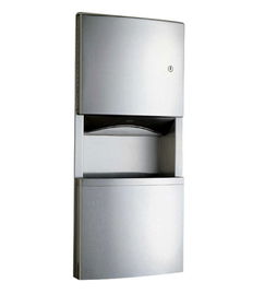 Bobrick B-4369 Paper Towel Dispenser/Waste Receptacle