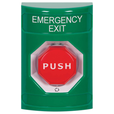 Safety Technologies SS2109 Stopper Station, Turn-to-Reset, Green