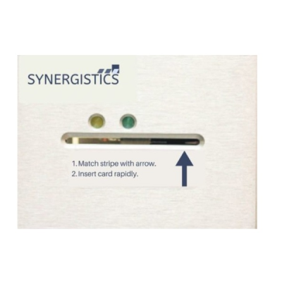 Shop Synergistics IR1051FL Card Reader, Insertion, Magnetic Stripe