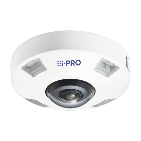 i-PRO WV-S4576LA Edge AI, 12MP Outdoor 360-degree Fisheye Network Camera