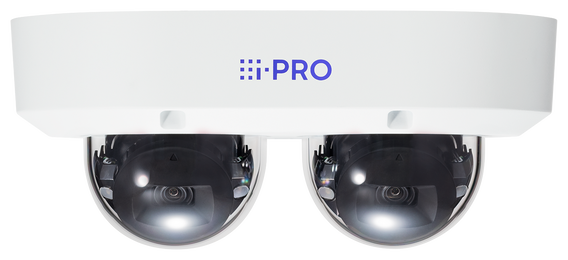 i-PRO WV-S85402 2x4MP Outdoor Multi-Directions Camera w/ AI