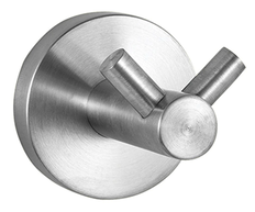 ASI 10-7312 Double Robe Hook, Stainless Steel