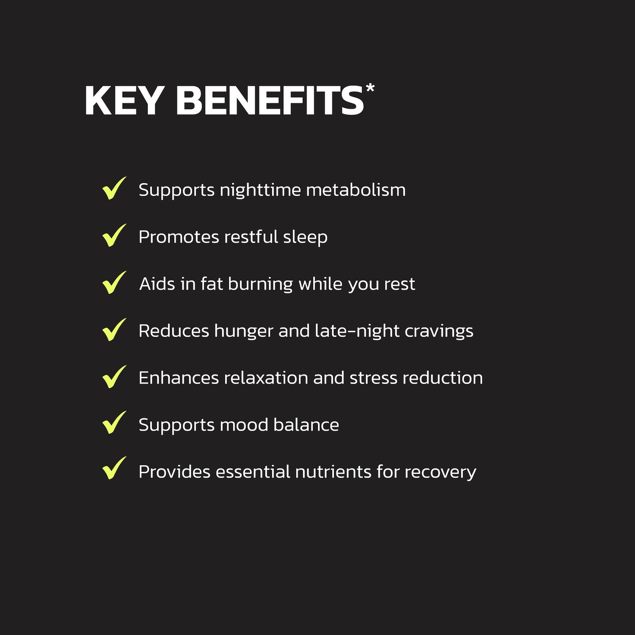 Night Time Fat Burner